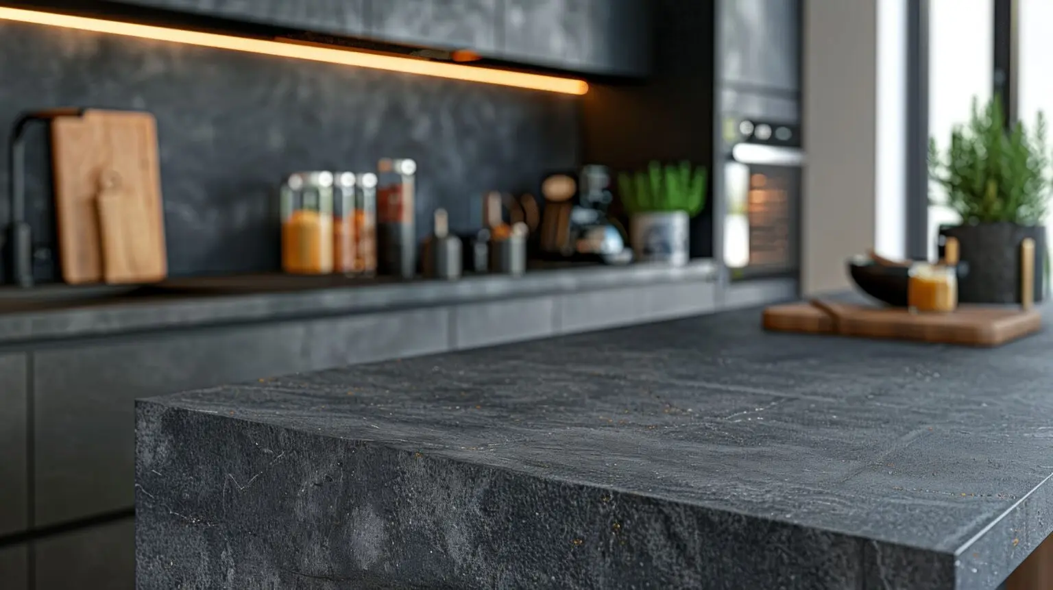 Leathered vs Polished Granite